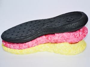 E-TPU Color Shoe Midsole